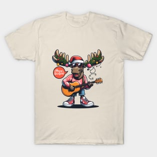 Merry Christmoose Moose Christmas 2024 T-Shirt